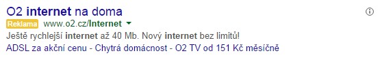 Značka AdWords