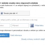 Google +1 jako tlačítko na web