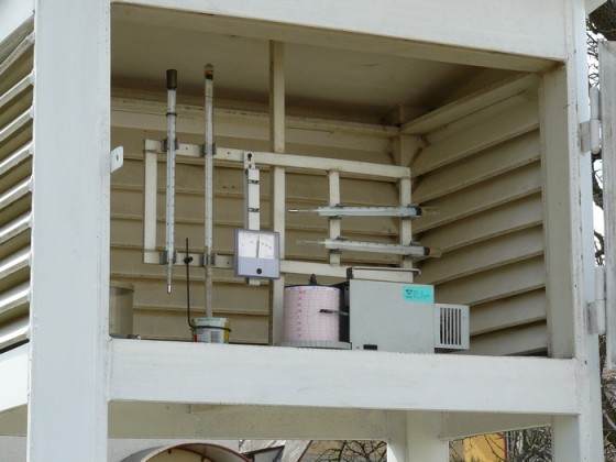 Měření teploty v hydrometeorologickém ústavu
