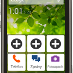 Chytrý telefon pro seniory Doro Liberto 820 Mini nabízí v ČR O2