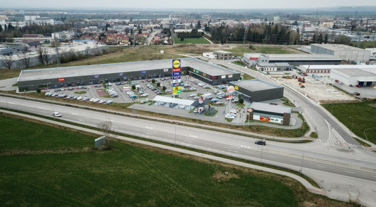 Vizualizace nové prodejny Lidl