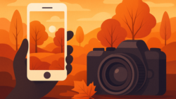 fotografování na podzim