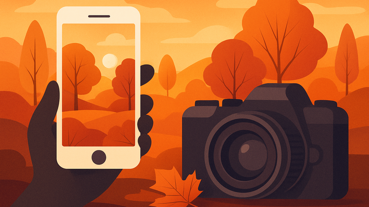 fotografování na podzim